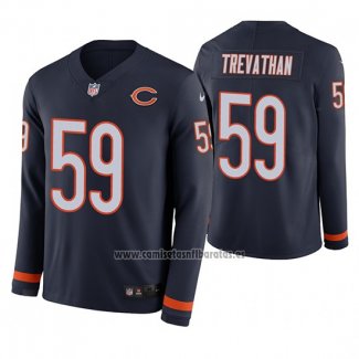 Camiseta NFL Therma Manga Larga Chicago Bears Danny Trevathan Azul