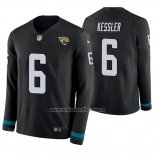 Camiseta NFL Therma Manga Larga Jacksonville Jaguars Cody Kessler Negro