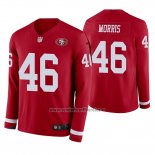 Camiseta NFL Therma Manga Larga San Francisco 49ers Alfred Morris Rojo