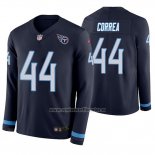 Camiseta NFL Therma Manga Larga Tennessee Titans Kamalei Correa Azul