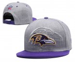 Gorra Baltimore Ravens Gris Violeta