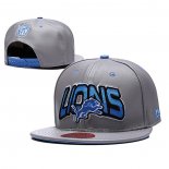 Gorra Detroit Lions Gris Azul