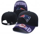 Gorra New England Patriots Negro Violeta