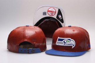 Gorra Seattle Seahawks Snapbacks Marron