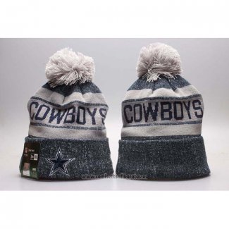 Gorro Beanie Dallas Cowboys Gris Azul3