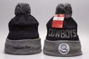 Gorro Dallas Cowboys Gris Negro