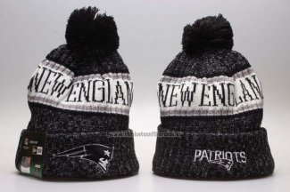 Gorro New England Patriots Negro Blanco